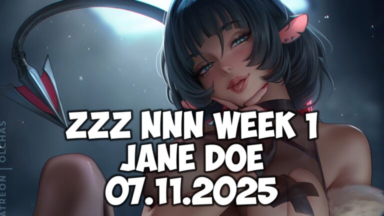ZZZ NNN Week 1 Stream